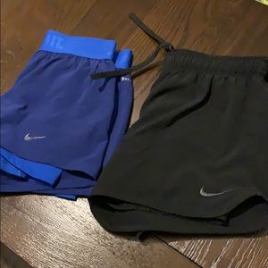 Nike running shorts